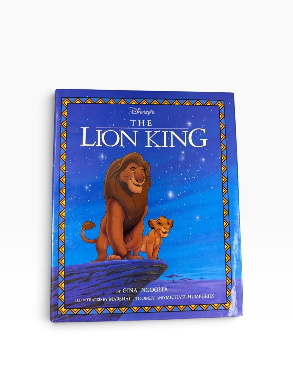 Vintage 90s Disney's the Lion King by Gina Ingoglia 1994 Hardcover Book